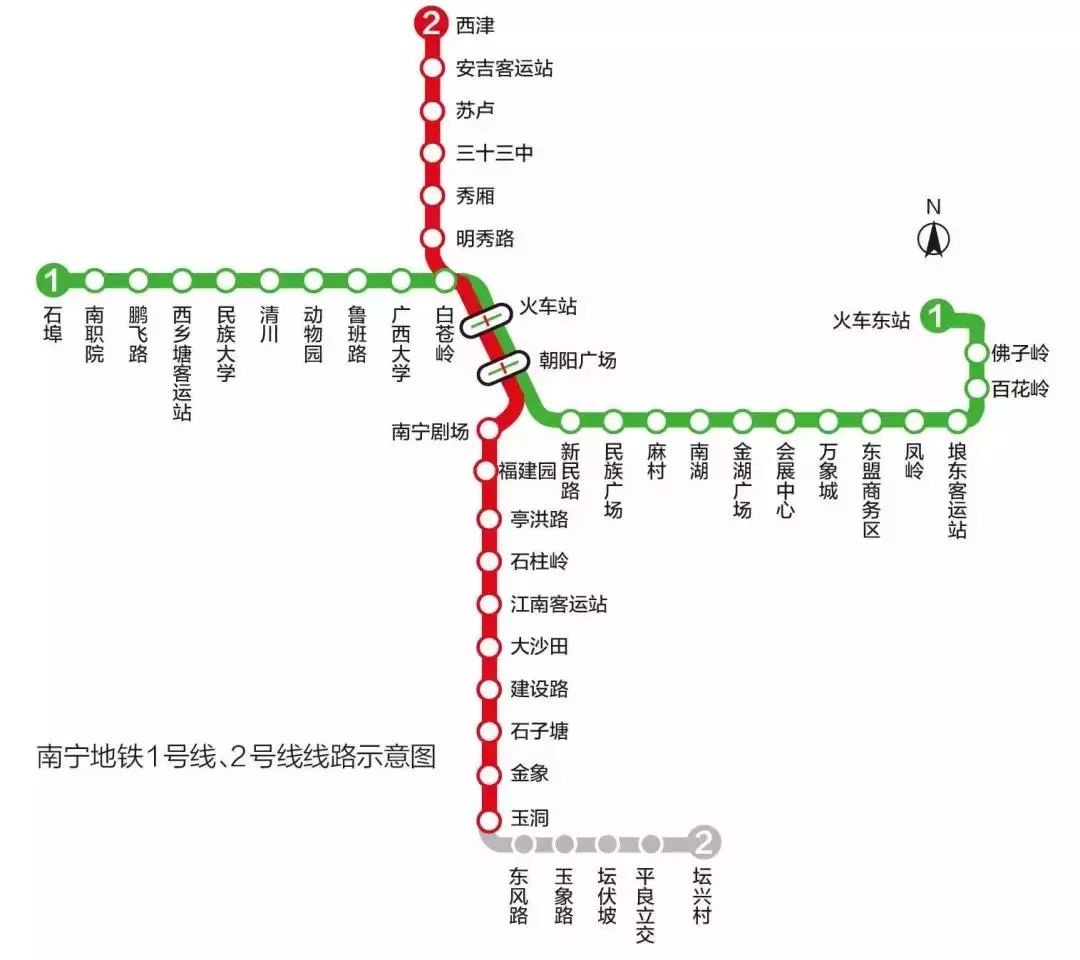 南宁地铁最新线路图，全面解读发展与规划