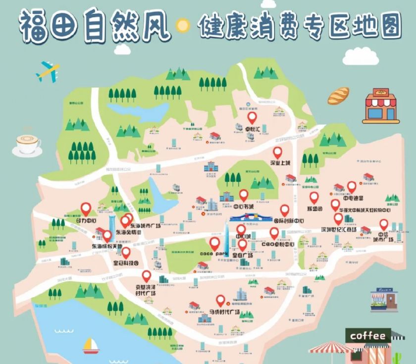 汕头最新地图,自然美景轻松探索之旅
