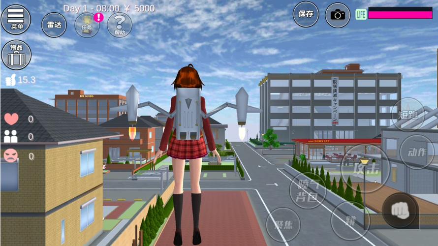 樱花校园模拟夏季最新版,小巷深处的独特风味探索之旅