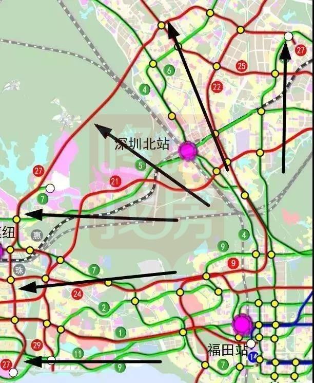 深圳地铁最新发展图,深度解读深圳轨道交通的蓬勃发展